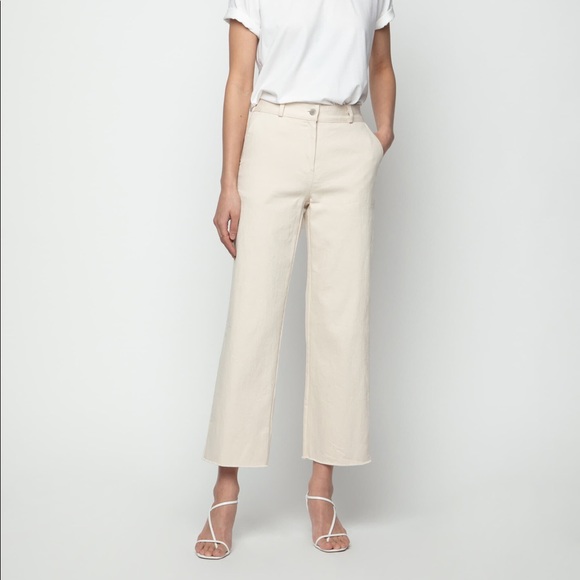 OAK + FORT Pants - OAK + FORT Khaki Canvas Pants